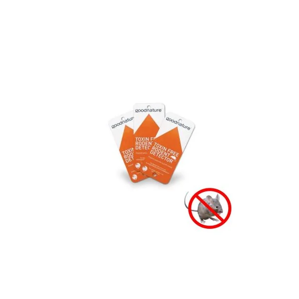 3 cartes de détection de rongeurs Goodnature