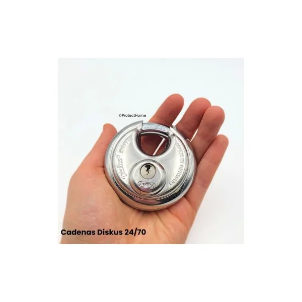 Abus cadenas rond diskus 24/70
