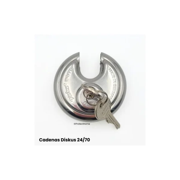Abus cadenas rond diskus 24/70