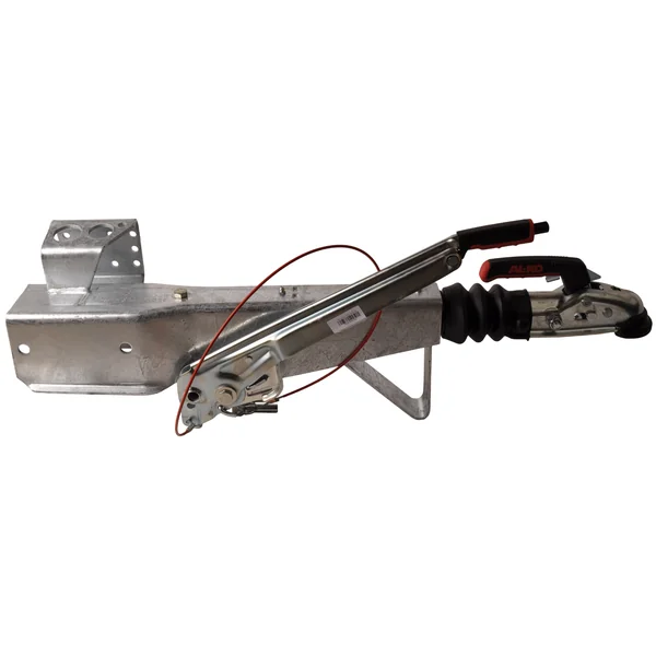 AL-KO Frein à inertie pour remorque - 161S - capacité max : 1600 kg - carré 100 mm - y compris la console pour roue jockey