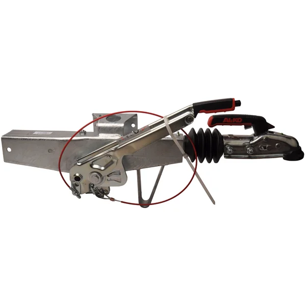 AL-KO Frein à inertie pour remorque - 90S/3 - capacité max : 1000 kg - carré 70 mm - y compris la console pour roue jockey
