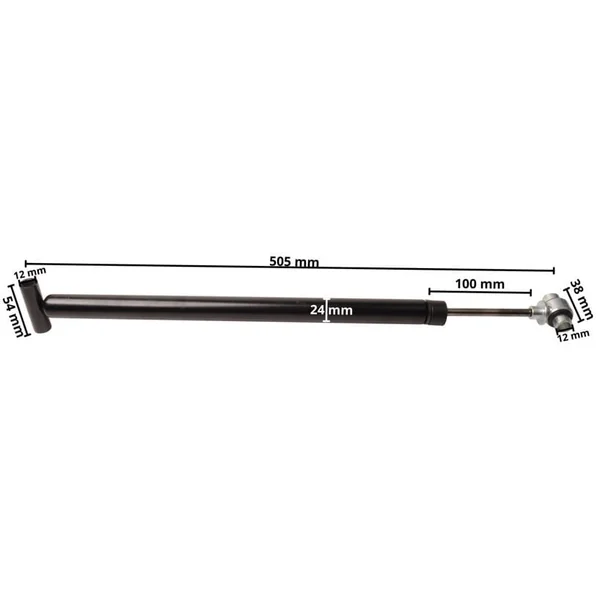 Amortisseur à inertie 161S 505 mm-Diamètre du côté de l'accouplement 37.5 mm
