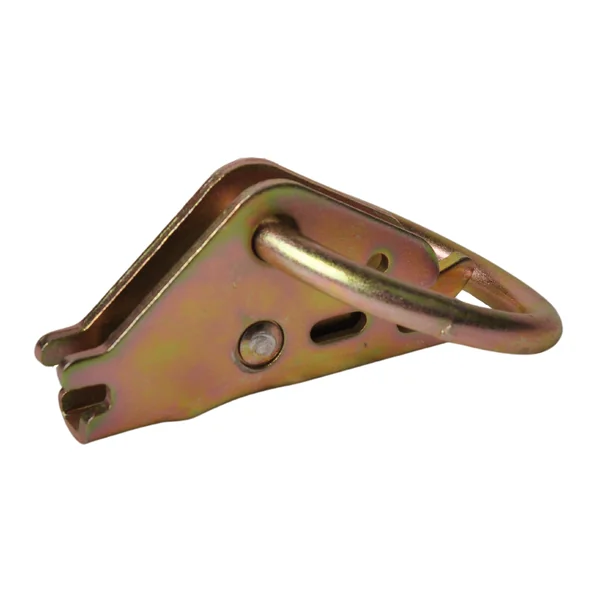 Anneau de fixation pour rails d'arrimage de camion 80x14 mm - Ensemble de 4 pièces