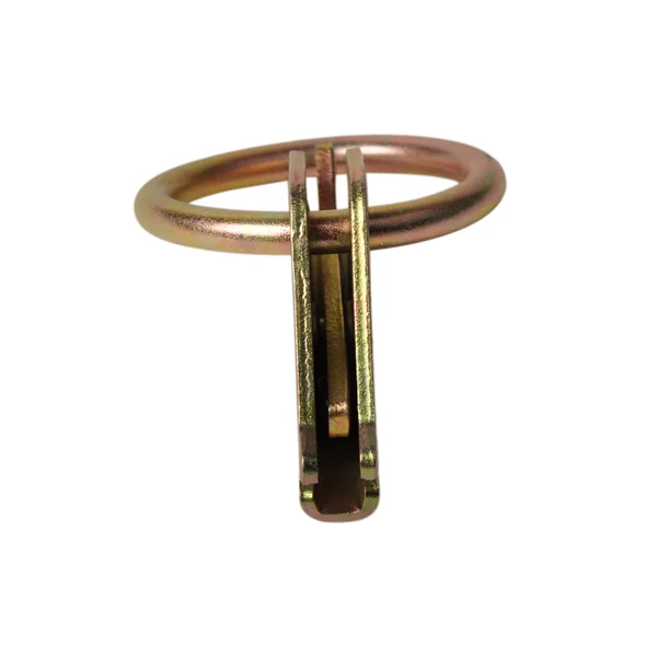 Anneau de fixation pour rails d'arrimage de camion 80x14 mm - Ensemble de 4 pièces