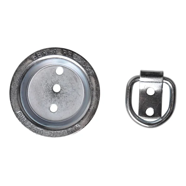 Anneau de montage rond encastré 79x13 mm - ensemble de 4 pièces