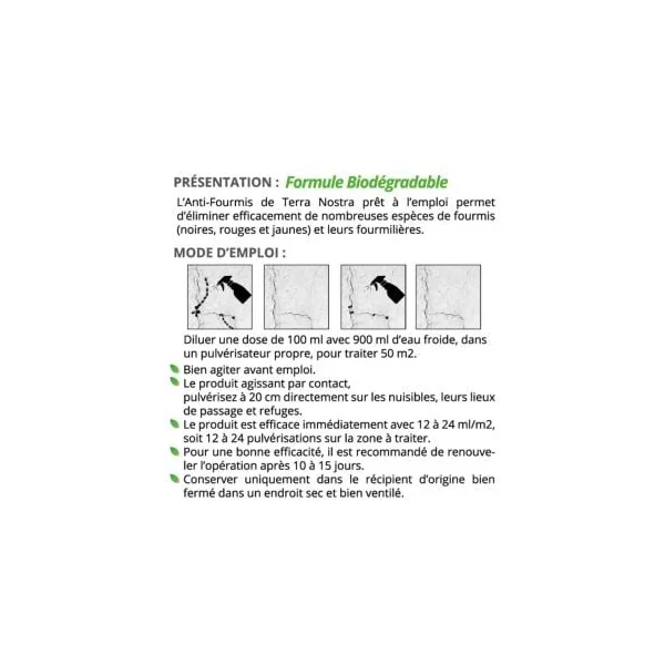 Anti fourmi naturel concentré 10L