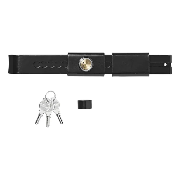 Antivol de conteneur adapté aux camions et conteneurs - réglable de 22 à 43 cm - acier trempé
