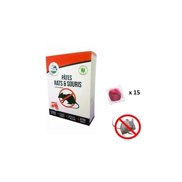 Appat raticide souricide très efficace