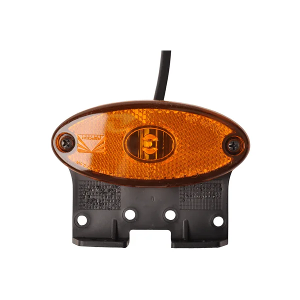 Aspock Flatpoint 2 - feu de gabarit orange/jaune - connecteur - LED - sur support