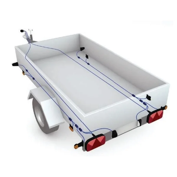 Aspock Flatpoint 2 - feu de gabarit orange/jaune - connecteur - LED - sur support