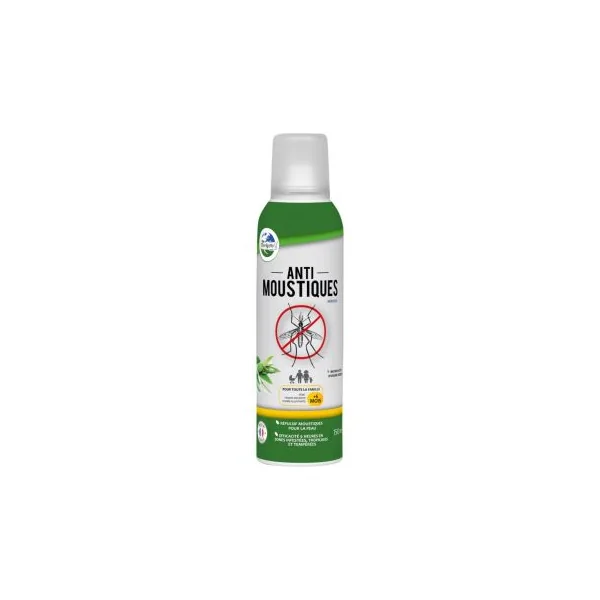 Aérosol anti moustique naturel pour toute la famille 150 ml