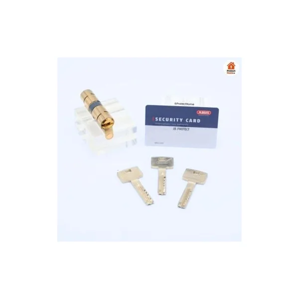 Barillet de porte Abus Bravus 1000 MX couleur doré