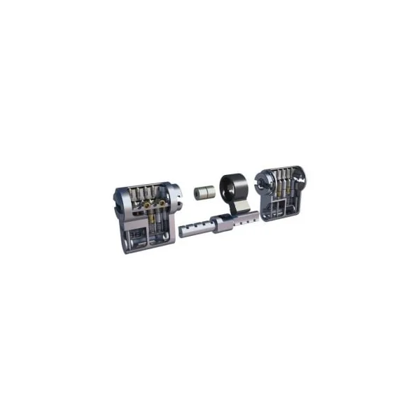 Barillet porte Abus Bravus 4000 MX à bouton