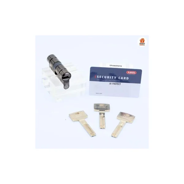 Barillet serrure Abus Bravus 1000 MX couleur Noire