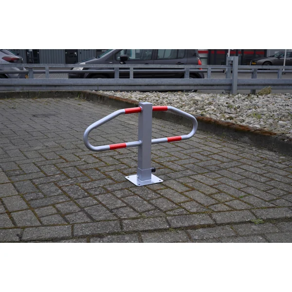 Barrière de parking 465x750 mm - incluant du ruban réfléchissant