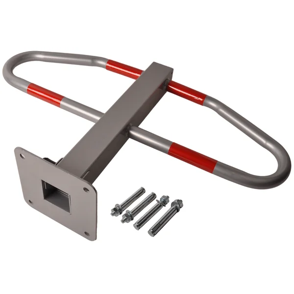 Barrière de parking 465x750 mm - incluant du ruban réfléchissant