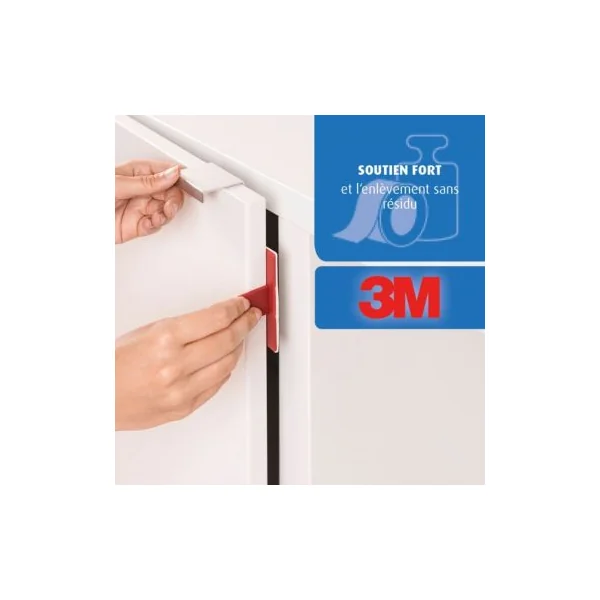 Bloque placard pour porte double