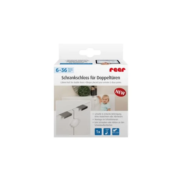 Bloque placard pour porte double