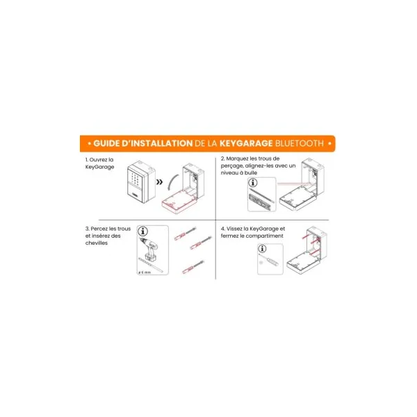 Boite à clés bluetooth KeyGarage™ 787 Smart