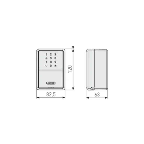 Boite à clés bluetooth KeyGarage™ 787 Smart