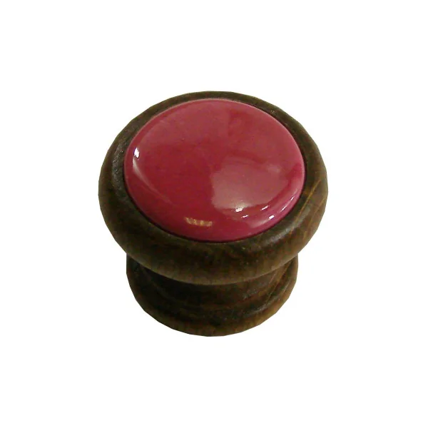 Bouton de meuble FUSHIA en porcelaine