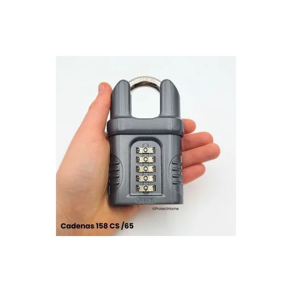 Cadenas 5 chiffres ABUS très haute sécurité 158CS/65