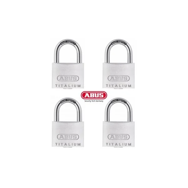 Cadenas Abus 64 Titalium 40 QUADS Spécial Extérieur