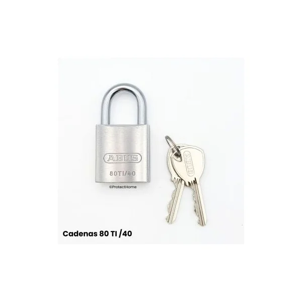 Cadenas Abus 80 Titalium léger et robuste