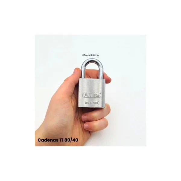 Cadenas Abus 80 Titalium léger et robuste