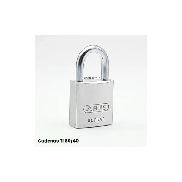 Cadenas Abus 80 Titalium léger et robuste