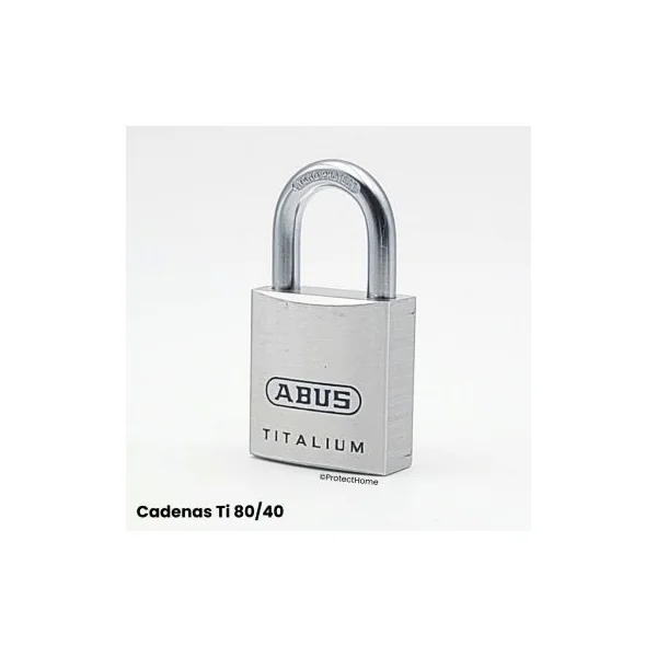 Cadenas Abus 80 Titalium léger et robuste