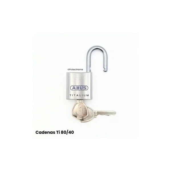 Cadenas Abus 80 Titalium léger et robuste