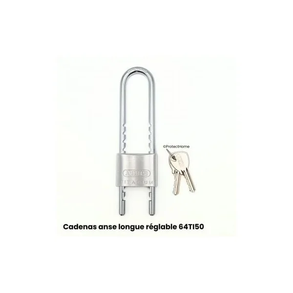 Cadenas abus anse longue réglable 64TI50