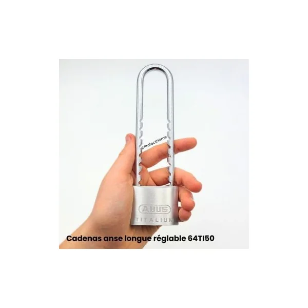 Cadenas abus anse longue réglable 64TI50
