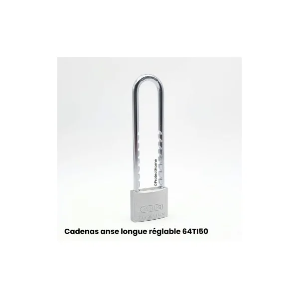 Cadenas abus anse longue réglable 64TI50