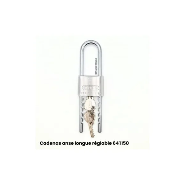 Cadenas abus anse longue réglable 64TI50