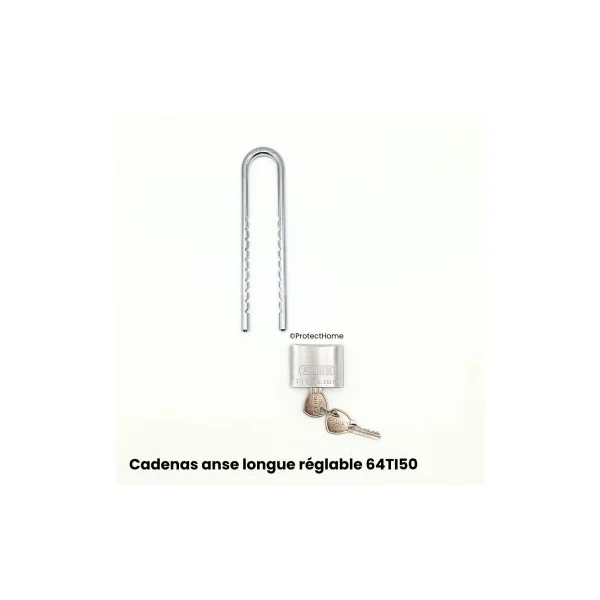 Cadenas abus anse longue réglable 64TI50