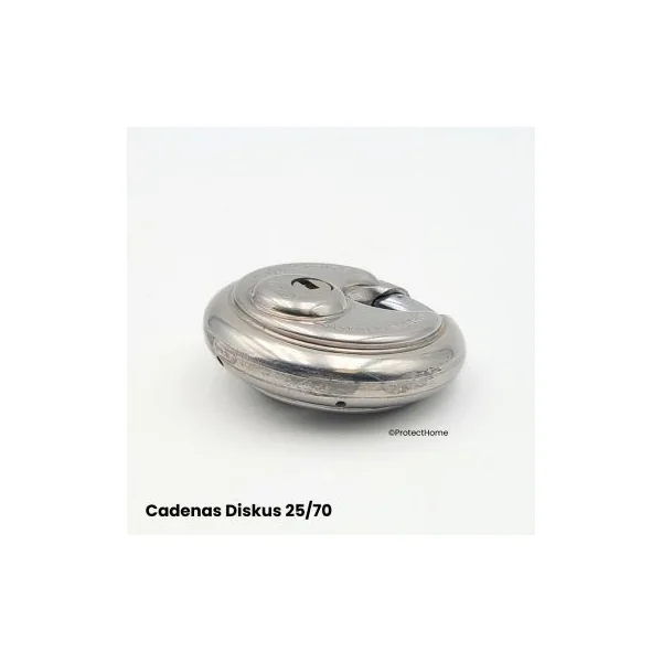 Cadenas abus diskus 25/70 avec 5 clés