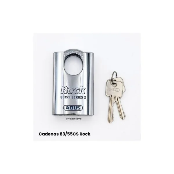 Cadenas abus très haute sécurité 83CS Rock Compatible Bravus/83
