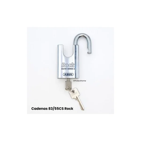 Cadenas abus très haute sécurité 83CS Rock Compatible Bravus/83