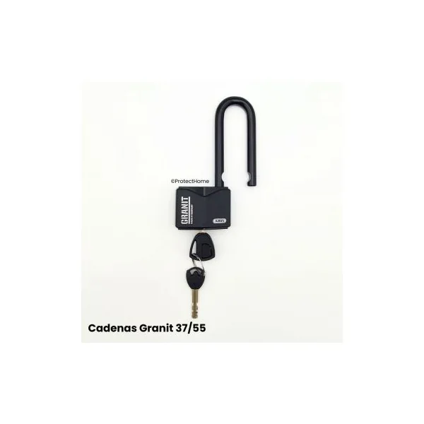 Cadenas Granit très haute sécurité avec haute anse 37/55HB