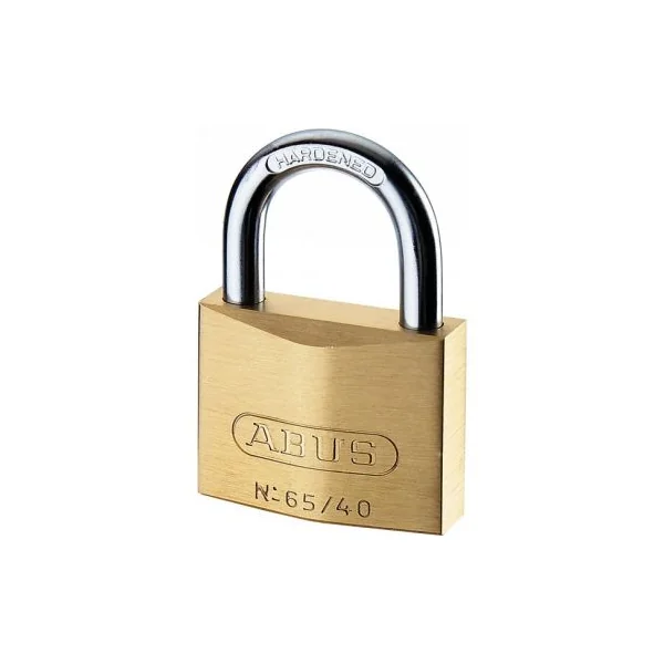 Cadenas Laiton Abus 65 twins s’entrouvrant pour extérieur