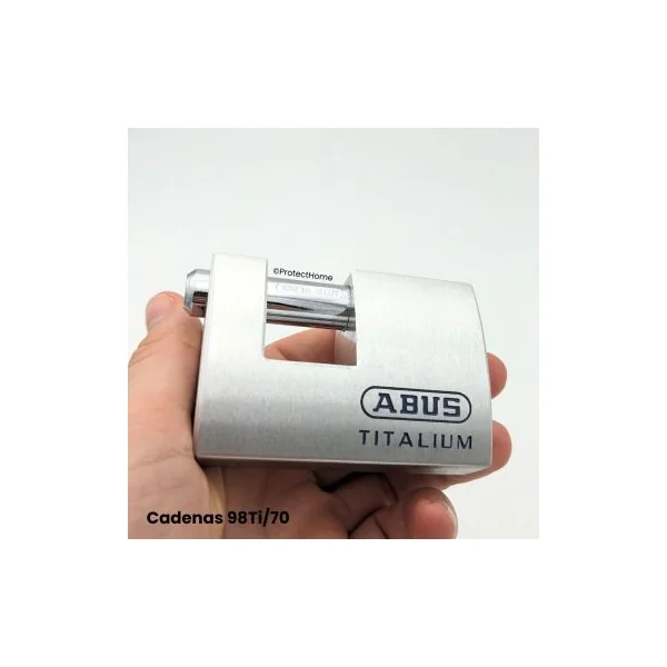 Cadenas monobloc 98TI haute résistance compatible D6