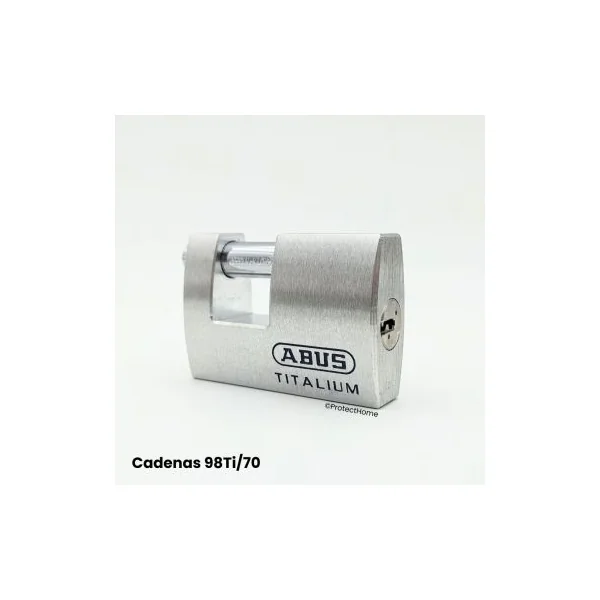 Cadenas monobloc 98TI haute résistance compatible D6