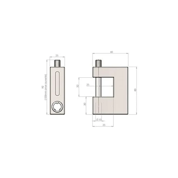 Cadenas monobloc magnétique cism xc
