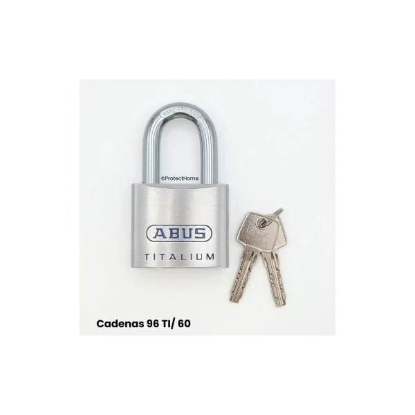 Cadenas Titalium 96TI Haute sécurité et légèreté compatible D6