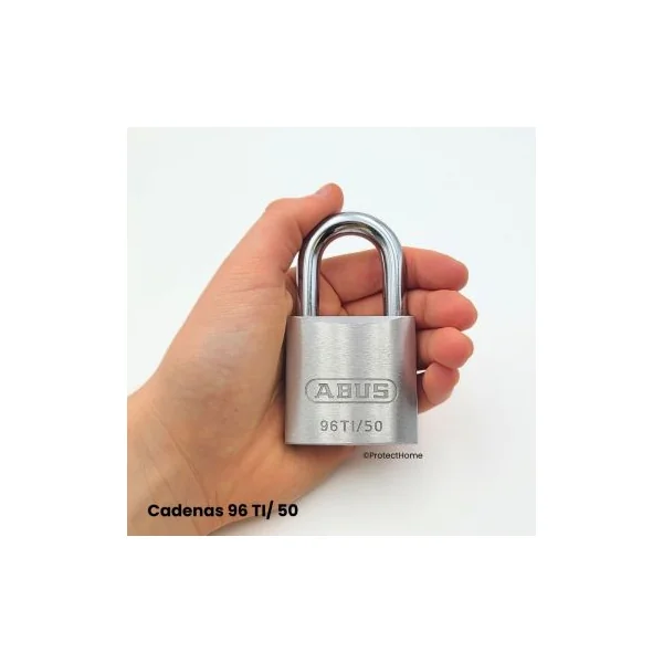 Cadenas Titalium 96TI Haute sécurité et légèreté compatible D6