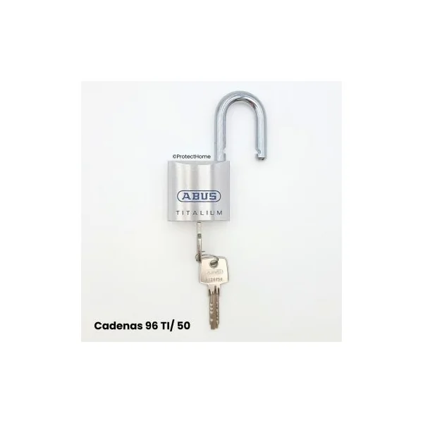 Cadenas Titalium 96TI Haute sécurité et légèreté compatible D6