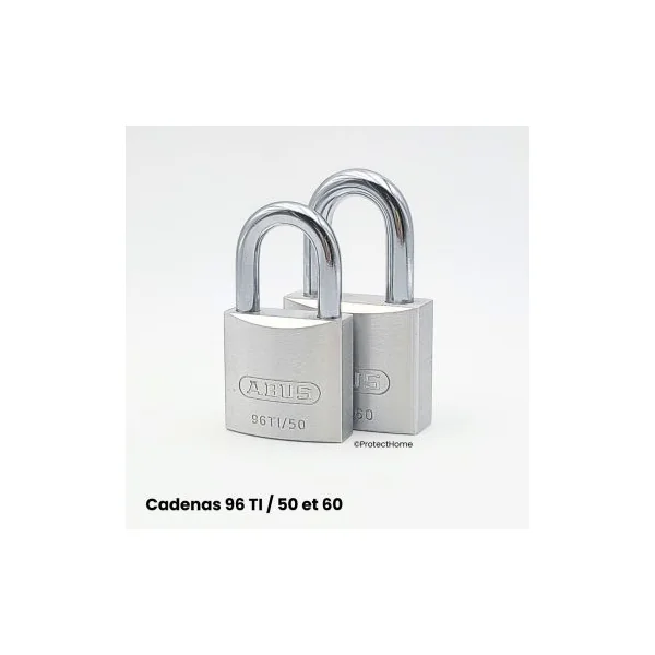 Cadenas Titalium 96TI Haute sécurité et légèreté compatible D6