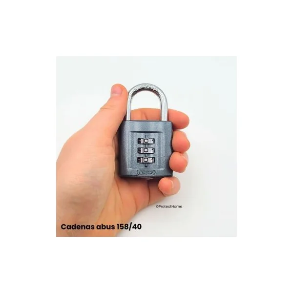 Cadenas à code 3 chiffres 158/40